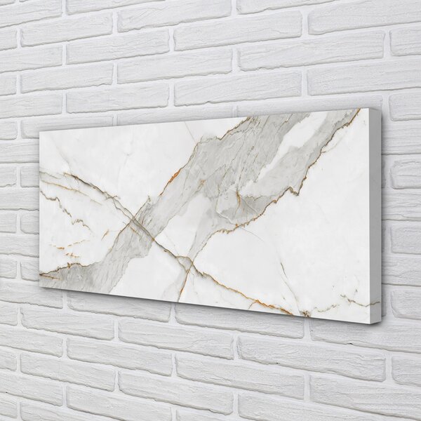Stampa quadro su tela Macchie di marmo di pietra 100x50 cm