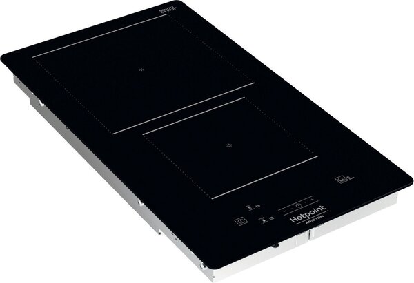 Hotpoint Ariston Piano Cottura Induzione 2 Fuochi Larghezza 30 cm in Vetroceramica colore Nero - HQ 0930S NE