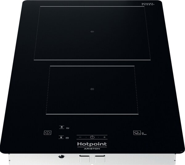 Hotpoint Ariston Piano Cottura Induzione 2 Fuochi Larghezza 30 cm in Vetroceramica colore Nero - HQ 0930S NE