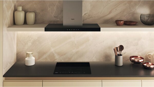 Whirlpool Piano Cottura Induzione 4 Fuochi 59 cm da Incasso Vetroceramica colore Nero - WL B4060 CPNE