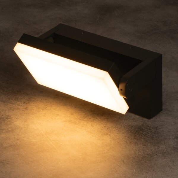 Kanlux 45818 - Applique LED da esterno XERTO LED/20W/230V IP65 nero