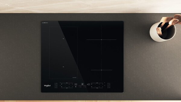 Whirlpool Piano Cottura Induzione 4 Fuochi 59 cm da Incasso Vetroceramica colore Nero - WL B4060 CPNE