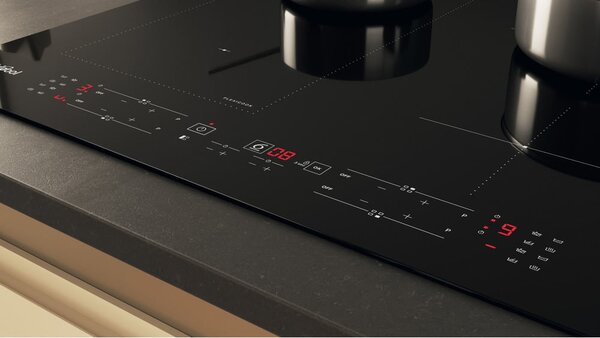Whirlpool Piano Cottura Induzione 4 Fuochi 59 cm da Incasso Vetroceramica colore Nero - WL B4060 CPNE