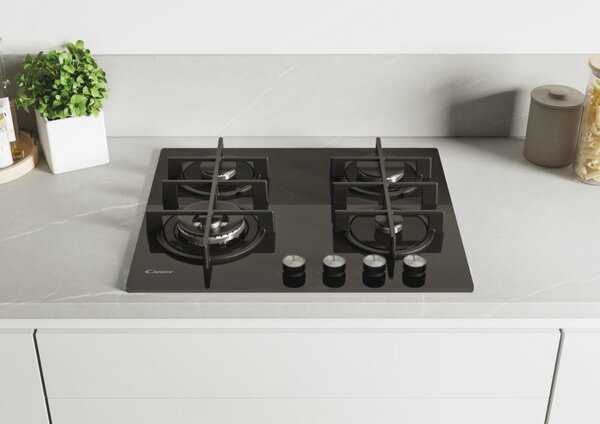 Candy Piano Cottura Induzione 4 Fuochi 60 cm colore Nero - CDIV6GBFE4WB