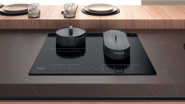 Hotpoint Ariston Piano Cottura Induzione 4 Fuochi 60 cm colore Nero - HB 4860B NE
