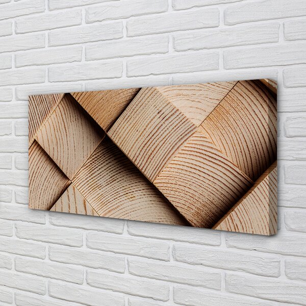 Quadro su tela Legna 100x50 cm