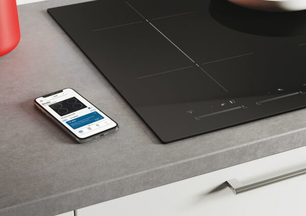 Hoover Piano Cottura Induzione 4 Fuochi 60 cm colore Nero H-Hob 500 - HTPS64MCTTWIFI