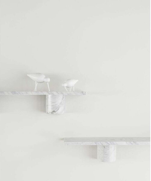 Normann Copenhagen - Sten Shelf L120 Bianco Marmo Normann Copenhagen