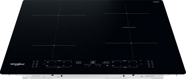 Whirlpool Piano Cottura Induzione 4 Fuochi 60 cm Zona cottura mista colore Nero - WB B8360 NE