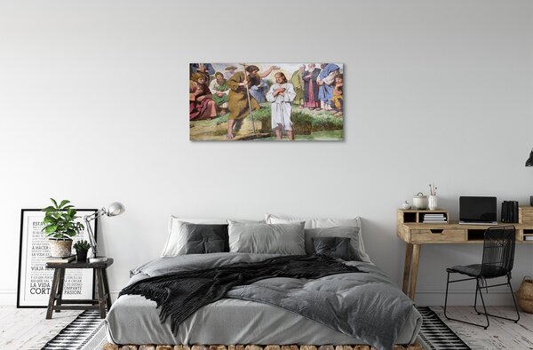Quadro su tela Immagine di Gesù 100x50 cm