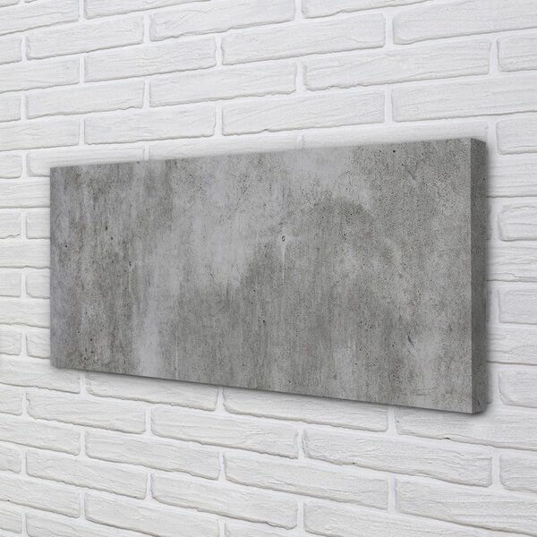 Quadro su tela Muro di cemento in pietra 100x50 cm