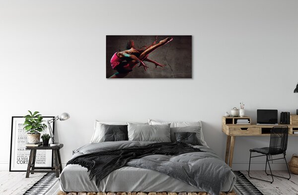 Quadro su tela Donna 100x50 cm