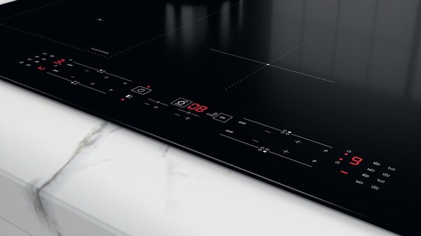 Whirlpool Piano Cottura Induzione 4 Fuochi FlexiCook 77 cm colore Nero - WLB2977NE