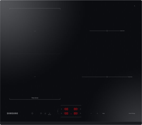 Samsung Piano Cottura Induzione 4 Fuochi Flex Zone 60 cm colore Nero - NZ64B5045GK/U1