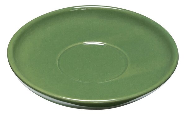 Tazza verde e crema in gres Amare - Hübsch