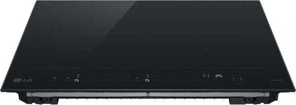 Lg Piano Cottura Induzione 4 Fuochi Larghezza 59 cm (2 Zone Flex) in Vetroceramica Wi-Fi colore Nero - CBIZ2437B