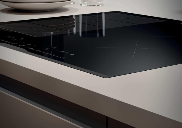 Hoover Piano Cottura Induzione 4 Fuochi Larghezza 59 cm in Vetroceramica colore Nero - HIF64DCS Collection 5