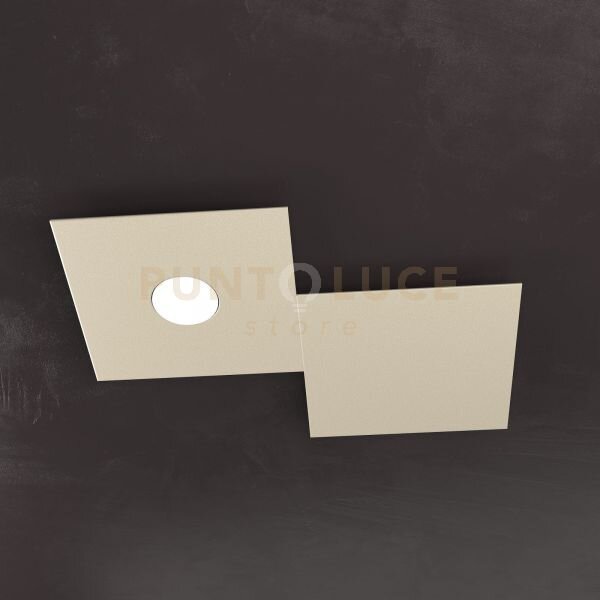 Eccentric applique-plafoniera 1 luce + 1 decorativo sabbia 1156-1l1