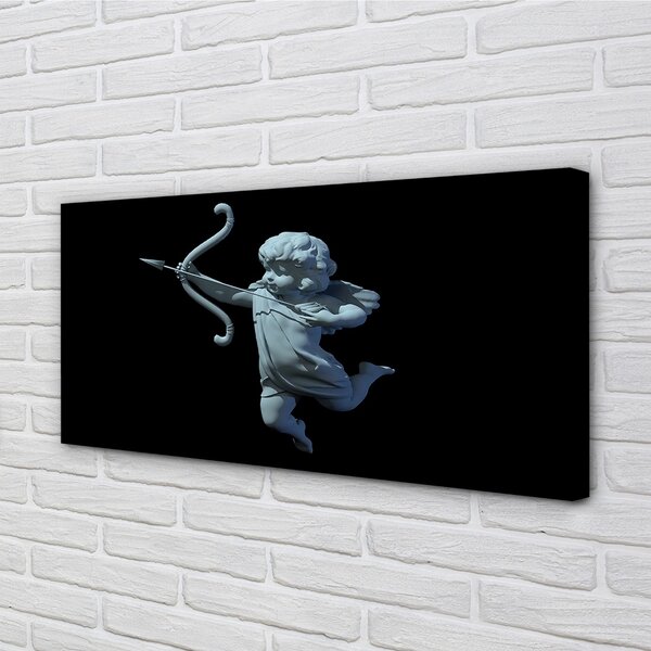 Quadro su tela Sparare angelo 100x50 cm