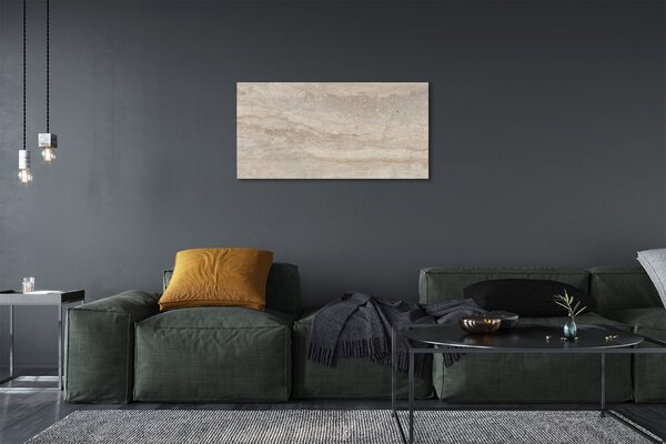 Stampa quadro su tela Marmo di cemento in pietra 100x50 cm
