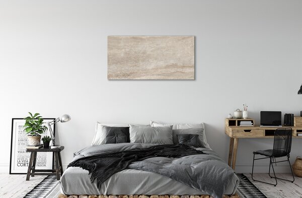 Stampa quadro su tela Marmo di cemento in pietra 100x50 cm