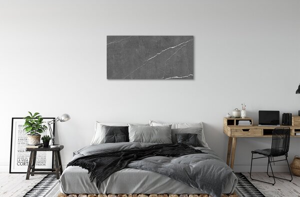Quadro su tela Muro di marmo di pietra 100x50 cm