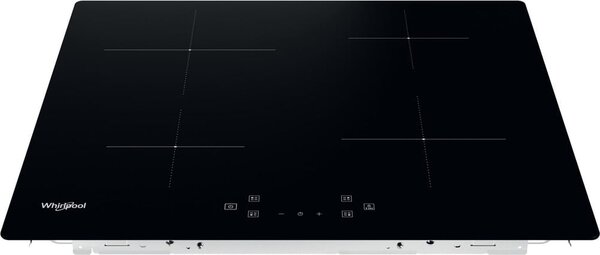 Whirlpool Piano Cottura Induzione 4 Fuochi Larghezza 59 cm in Vetroceramica colore Nero - WS Q4860 NE