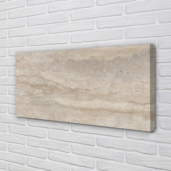 Stampa quadro su tela Marmo di cemento in pietra 100x50 cm