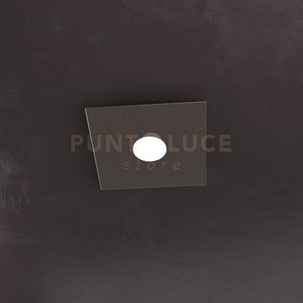 Eccentric applique-plafoniera 1 luce marrone 1156-1l-ma