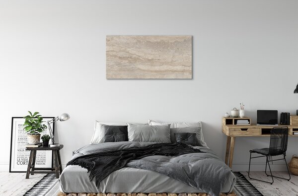 Stampa quadro su tela Marmo di cemento in pietra 100x50 cm