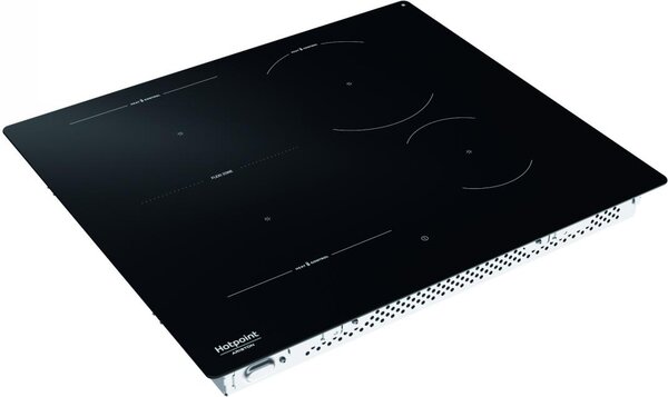 Hotpoint Ariston Piano Cottura Induzione 4 Fuochi Larghezza 59 cm in Vetroceramica colore Nero - HTX6014DNF
