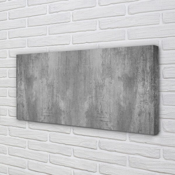 Quadro su tela Marmo di cemento in pietra 100x50 cm