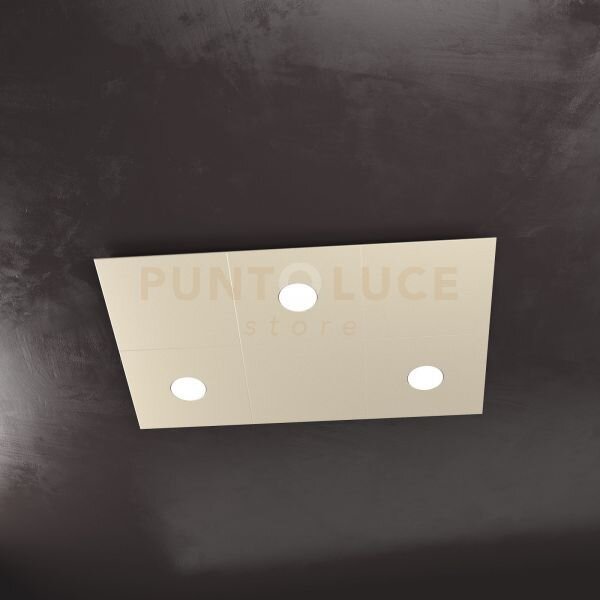 Eccentric applique-plafoniera 3 luci + 3 decorativo sabbia 1156-3l3