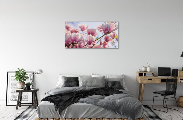 Quadro su tela Magnolia 100x50 cm