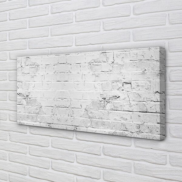 Quadro su tela Muro di mattoni 100x50 cm
