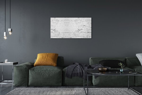 Quadro su tela Muro di mattoni 100x50 cm