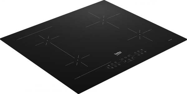 Beko Piano Cottura Induzione 4 Fuochi Larghezza 60 cm colore Nero - HII64200SFMT