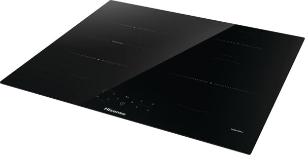 Hisense Piano Cottura Induzione 4 Fuochi Larghezza 60 cm Super Zone da 23 cm colore Nero - HI621FM