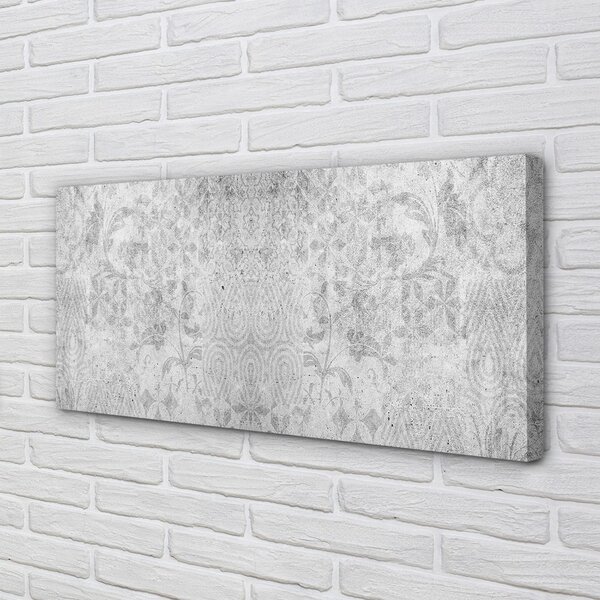 Quadro su tela Pattern di calcestruzzo in pietra 100x50 cm