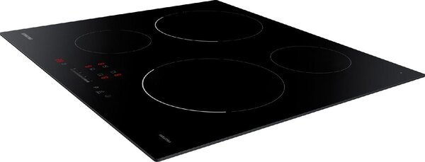Samsung Piano Cottura Induzione 4 Fuochi Larghezza 60 cm Vetroceramica colore Nero - NZ64T3707AK/ET