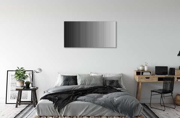 Quadro su tela Passaggio della cintura zebra 100x50 cm