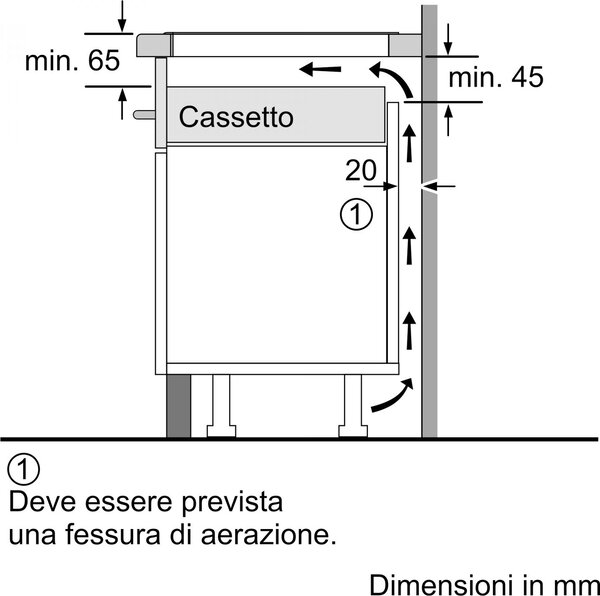 Bosch Piano Cottura Induzione 4 Fuochi Larghezza 80 cm in Vetroceramica colore Nero - PVS831HB1E Serie 6