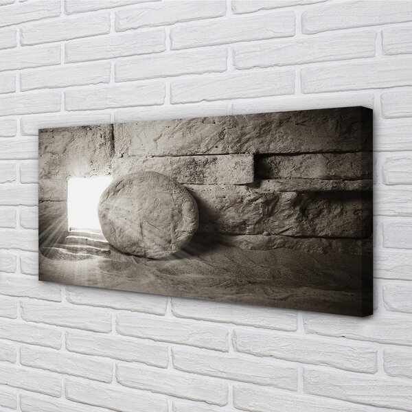Quadro su tela Grotta leggera 100x50 cm