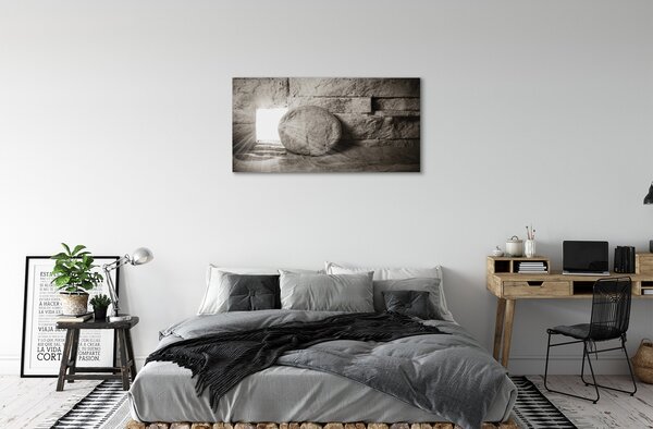 Quadro su tela Grotta leggera 100x50 cm