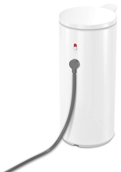 Dispenser di sapone bianco in metallo touchless 266 ml - simplehuman