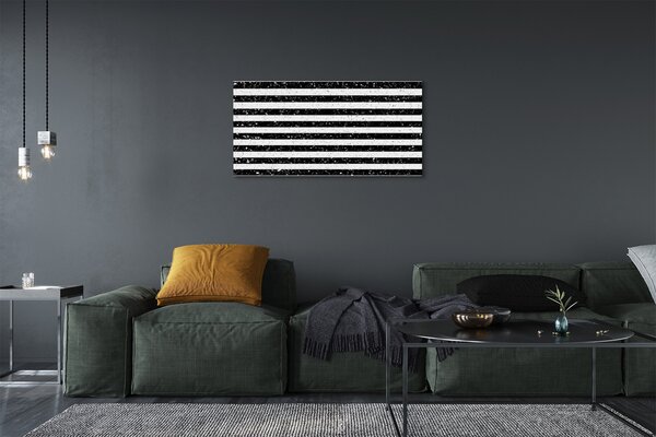 Foto quadro su tela Macchie di strisce zebra 100x50 cm
