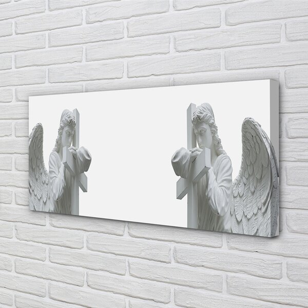 Quadro su tela Preghiera degli angeli 100x50 cm