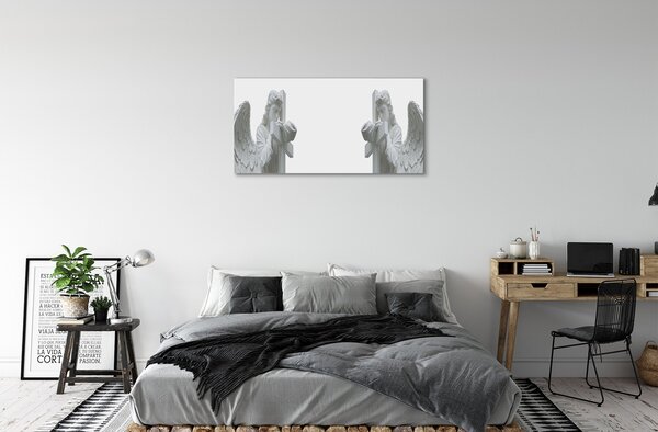 Quadro su tela Preghiera degli angeli 100x50 cm