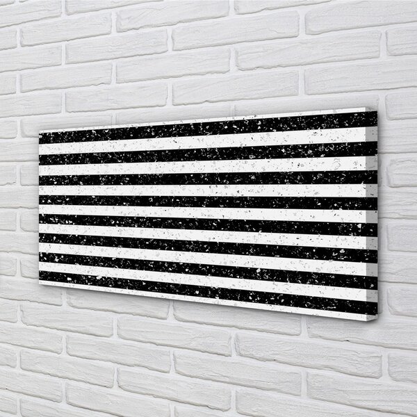 Foto quadro su tela Macchie di strisce zebra 100x50 cm