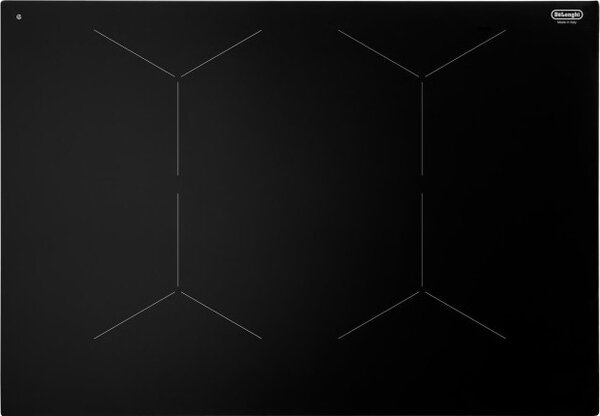 De Longhi Piano Cottura Induzione 4 Fuochi Piano in vetroceramica Larghezza 70 cm colore Nero - NSI741